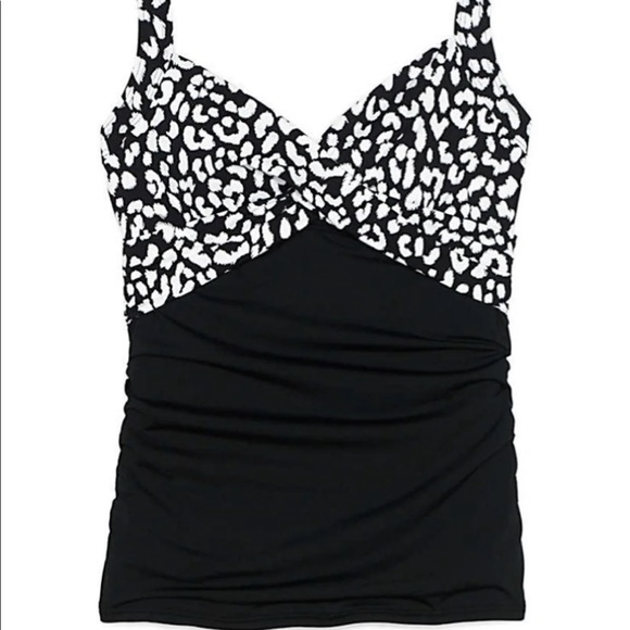 Lands end tankini bathing suit top - Picture 3 of 9